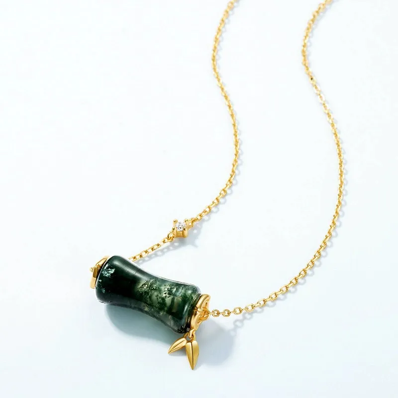MAMADESHOUHU Agate Jade Necklaces Women's-5