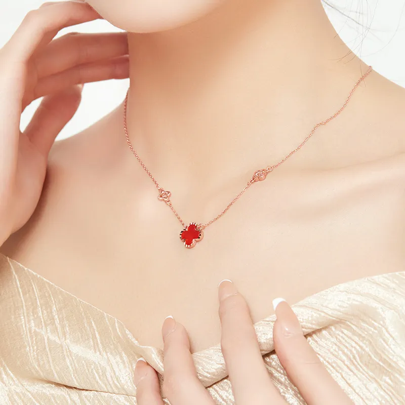 MAMADESHOUHU Agate Jade Necklaces Women's-6