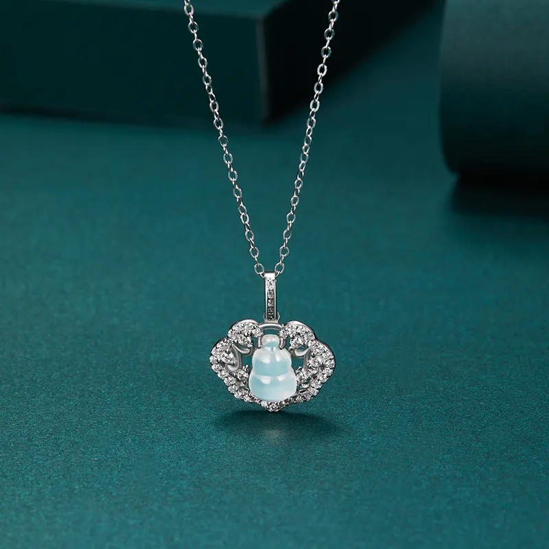 MAMADESHOUHU Chalcedony Necklaces Women's-3