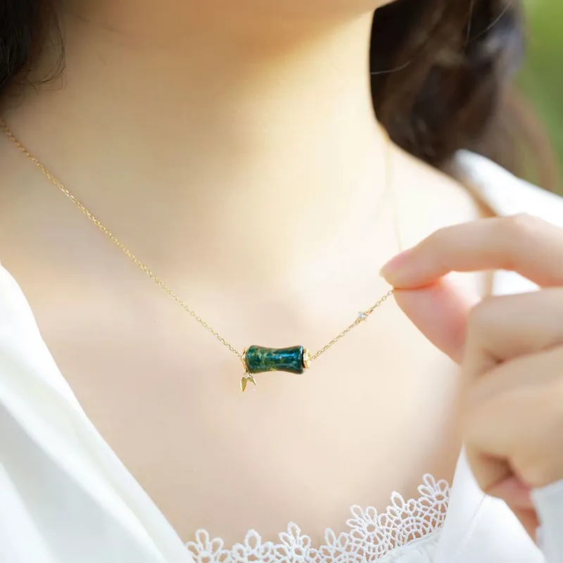 MAMADESHOUHU Agate Jade Necklaces Women's-6