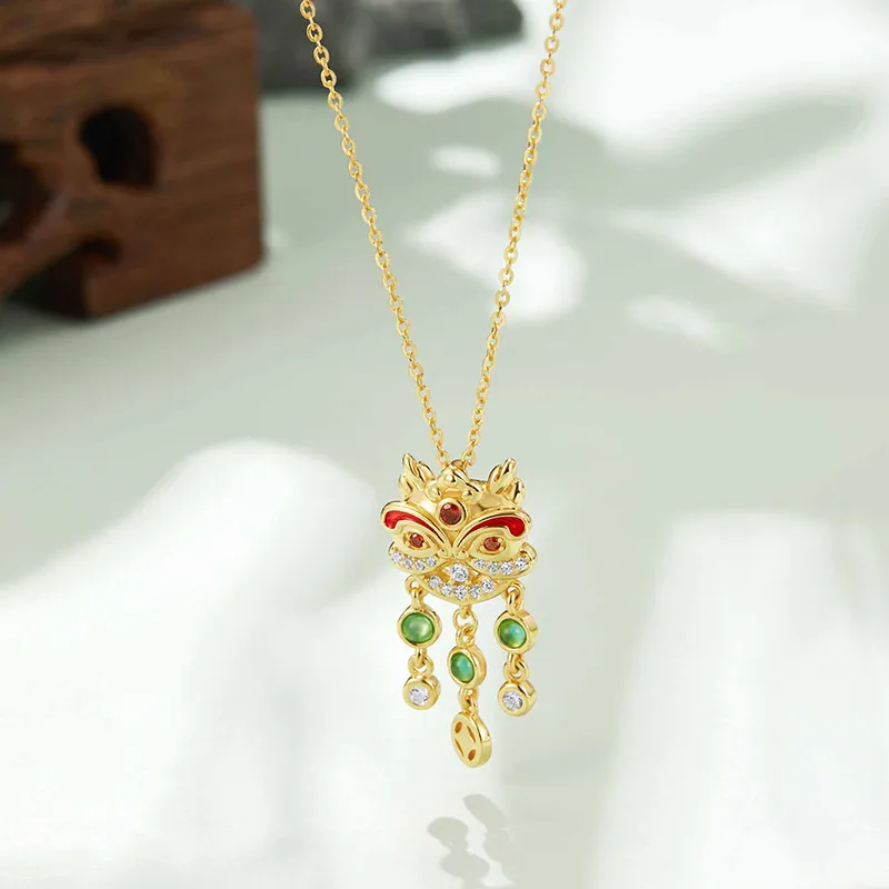 MAMADESHOUHU Chalcedony Jade Necklaces Women's-10
