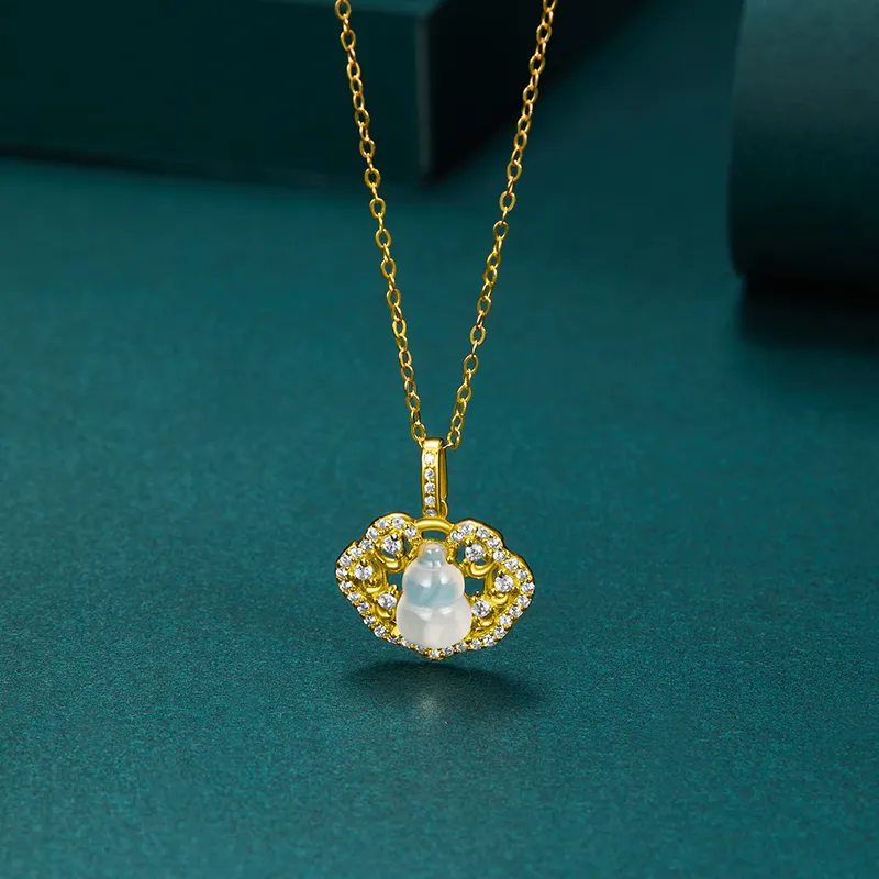 MAMADESHOUHU Chalcedony Necklaces Women's-9