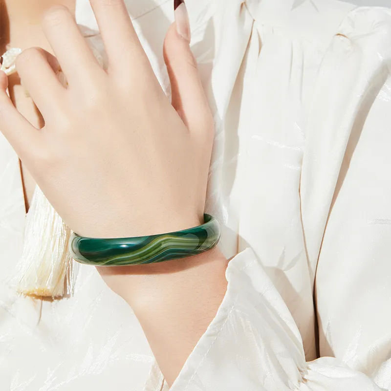 MAMADESHOUHU Chalcedony Versatile Premium Wrist Accessory Women's-2