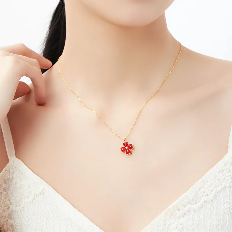 MAMADESHOUHU Agate Jade Necklaces Women's-6