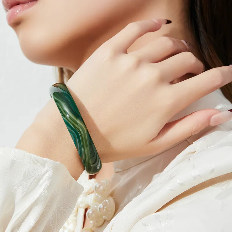MAMADESHOUHU Chalcedony Versatile Premium Wrist Accessory Women's-1