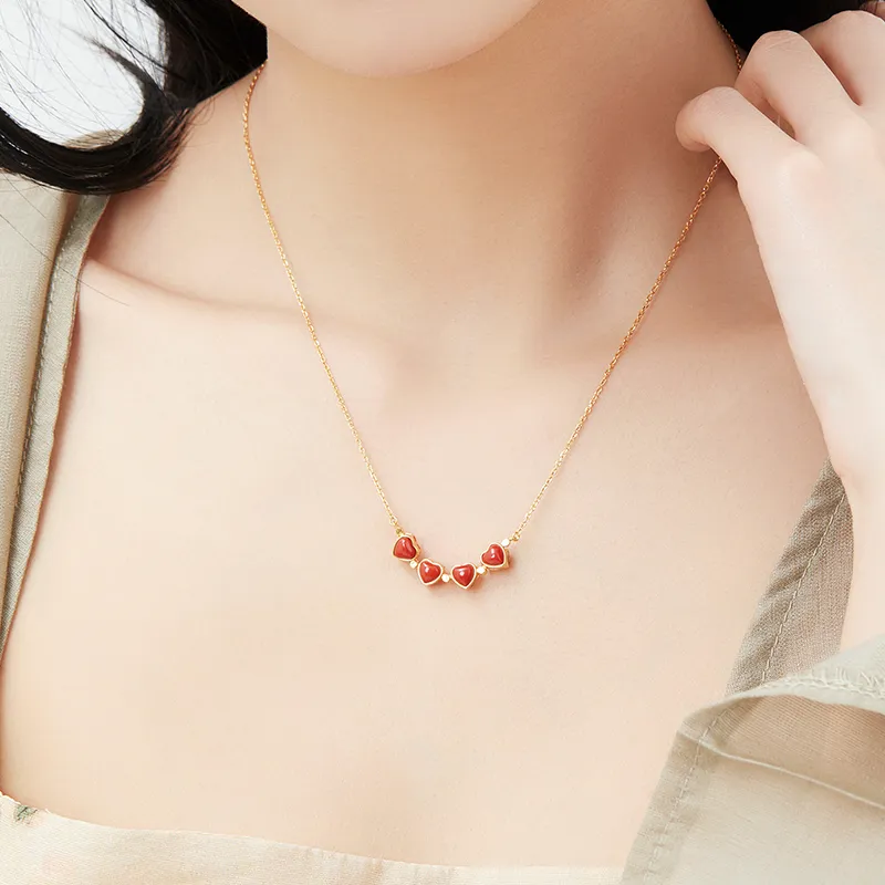 MAMADESHOUHU Agate Jade Necklaces Women's-6