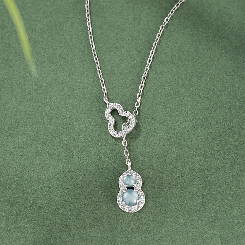 MAMADESHOUHU Chalcedony Necklaces Women's-1