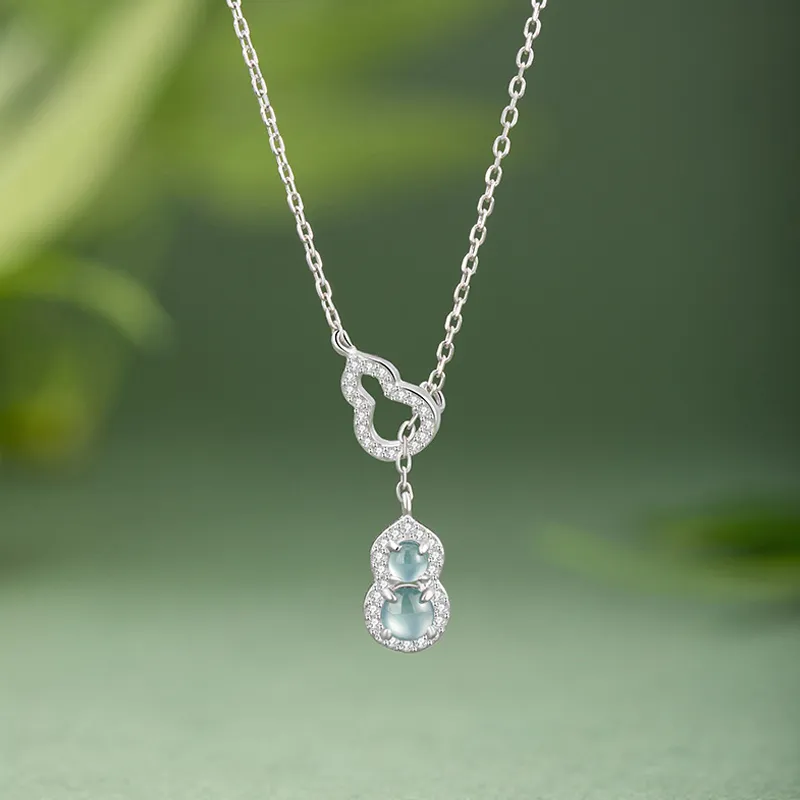 MAMADESHOUHU Chalcedony Necklaces Women's-2