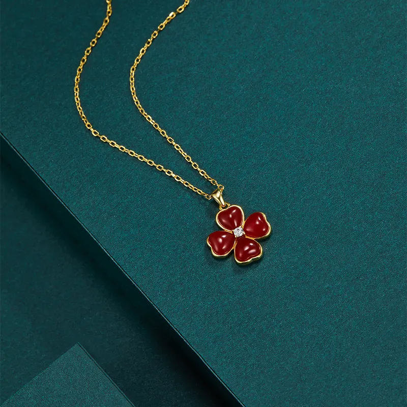 MAMADESHOUHU Agate Jade Necklaces Women's-7