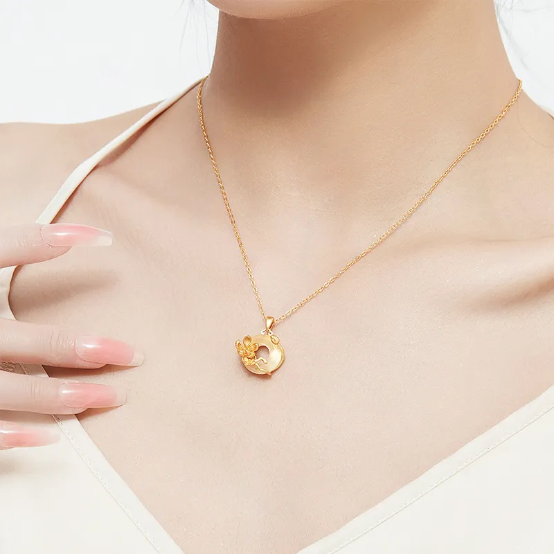 MAMADESHOUHU Chalcedony Jade Necklaces Women's-7