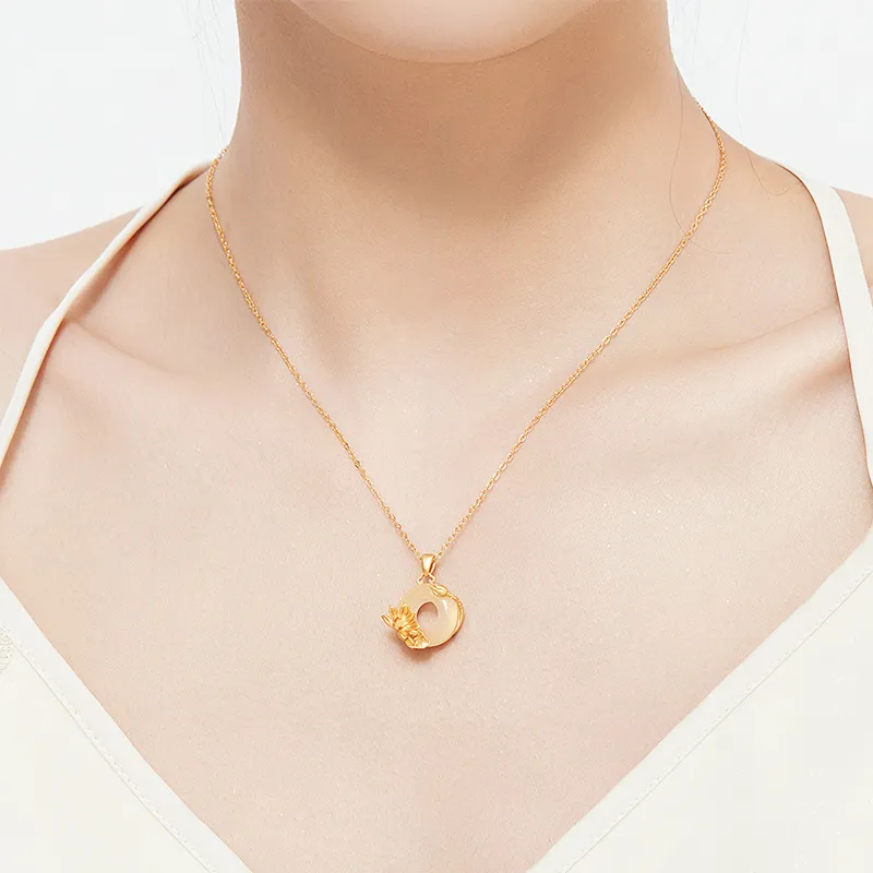 MAMADESHOUHU Chalcedony Jade Necklaces Women's-59