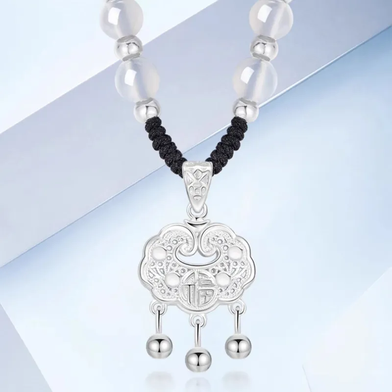 MAMADESHOUHU Agate Necklaces Women's-2