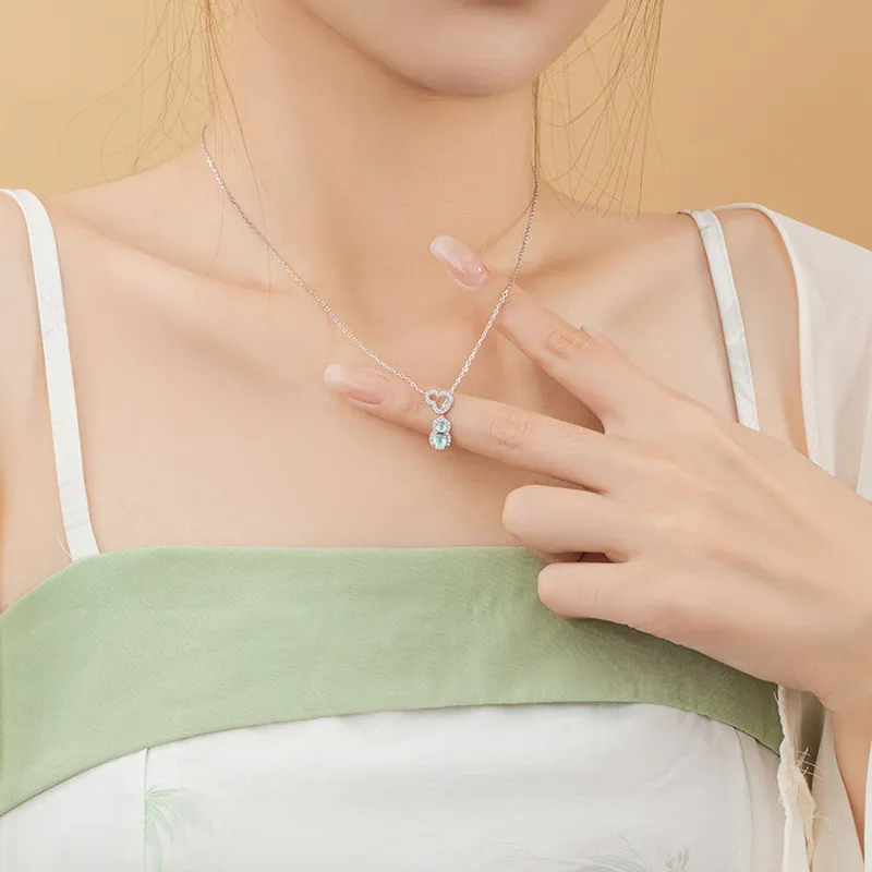 MAMADESHOUHU Chalcedony Necklaces Women's-4