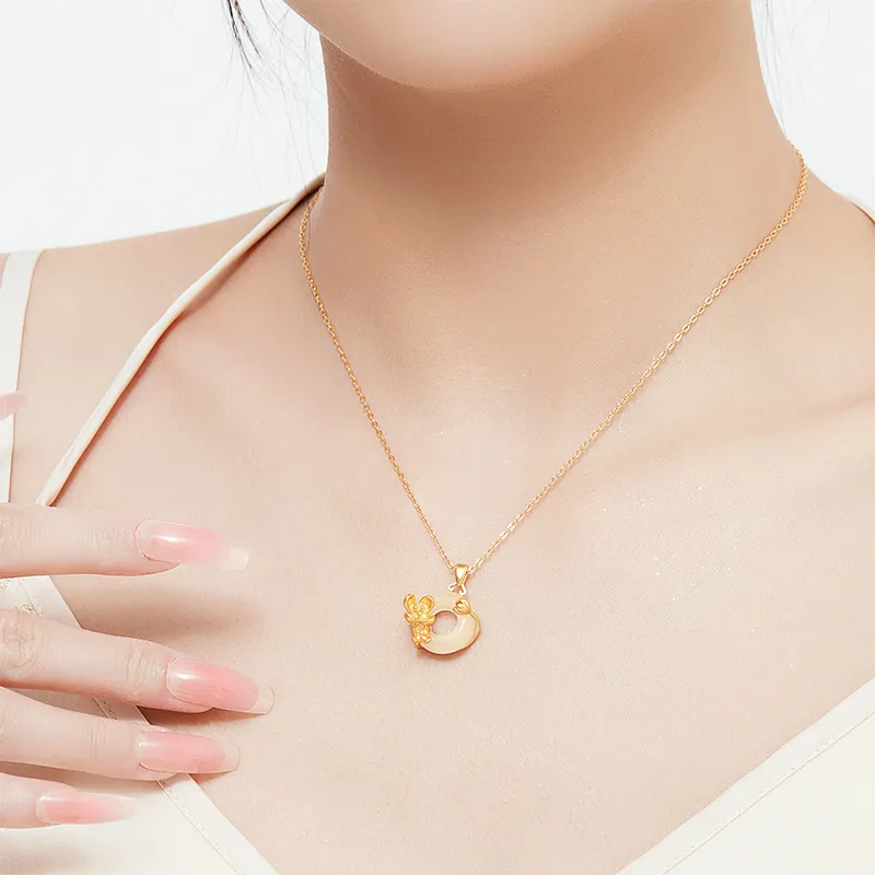 MAMADESHOUHU Chalcedony Jade Necklaces Women's-81