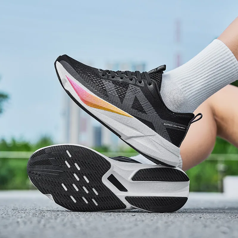 Jianjie Slip Resistant Lightweight Abrasion Resistant Low Top Casual Running Shoes Unisex-20