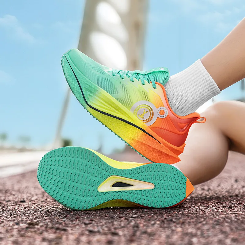 Jianjie Running Shoes Unisex Low Top Blue-20
