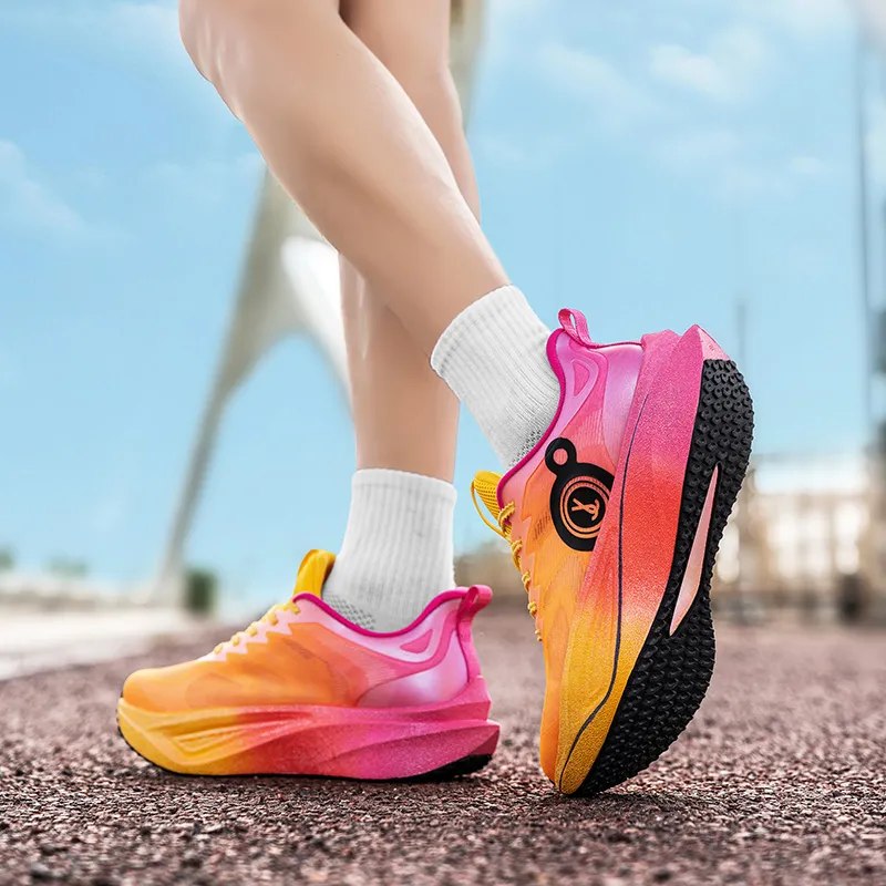 Jianjie Running Shoes Unisex Low Top Blue-13