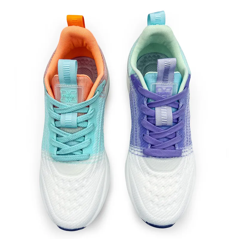 KYMOOU Cushioning Coverage Lightweight Breathable Slip Resistant Low Top Running Shoes Men's-23