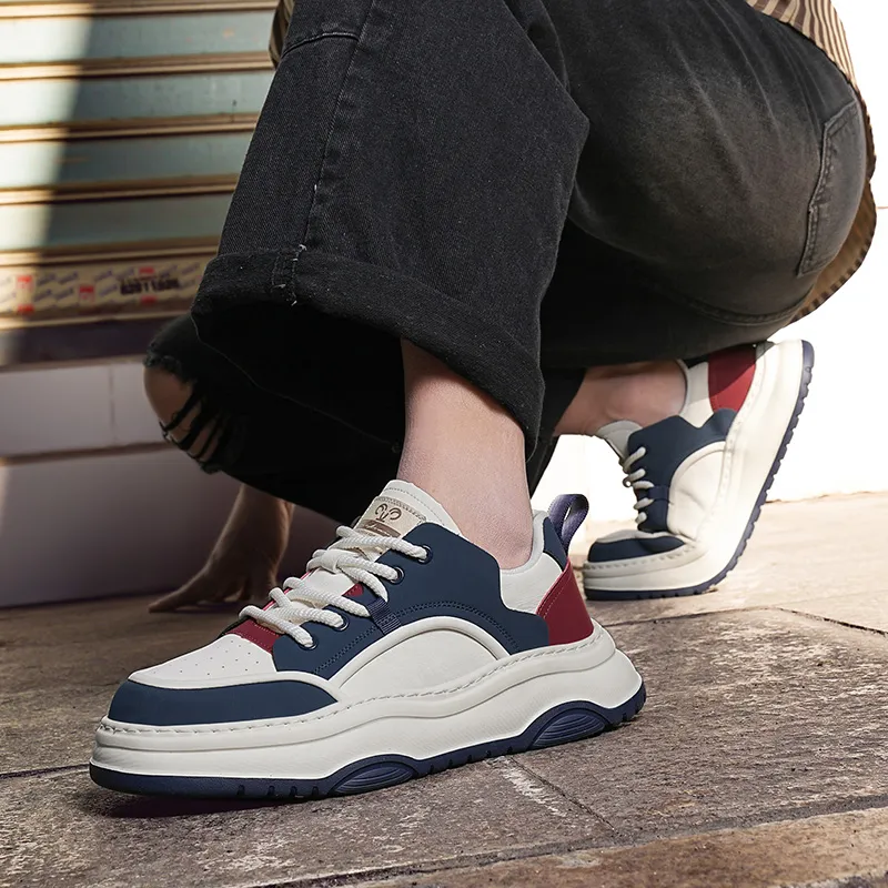 KYMOOU Anti Slip And Wear Resistant Breathable Low Top Skateboard Shoes Men's-5