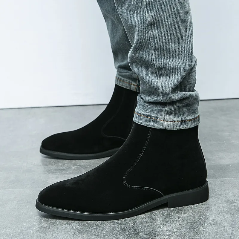 KYMOOU Short Chelsea Boots Men's-10