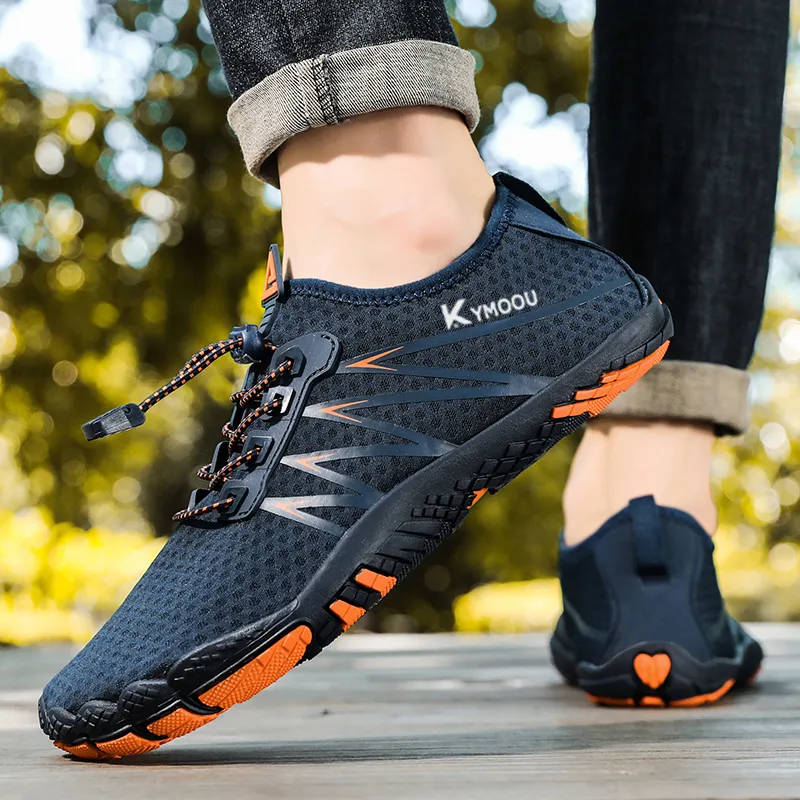 KYMOOU Slip Resistant, Breathable, Quick Dry, Lightweight Low Top Outdoor Shoes Unisex-23