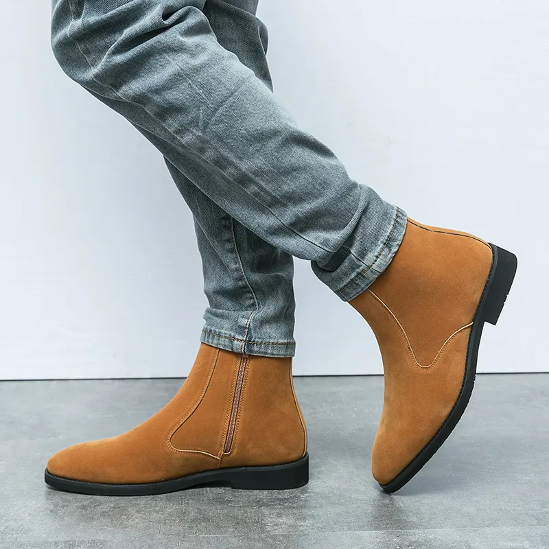KYMOOU Short Chelsea Boots Men's-3