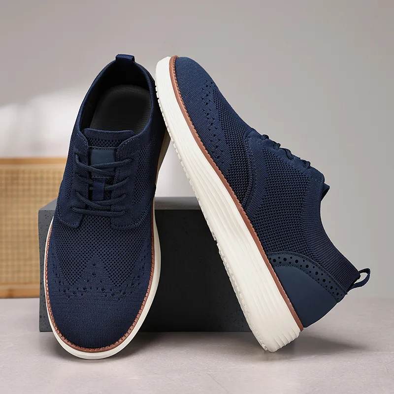KYMOOU Shock Absorbers Slip Resistant Breathable Low Top Casual Shoes Men's-30