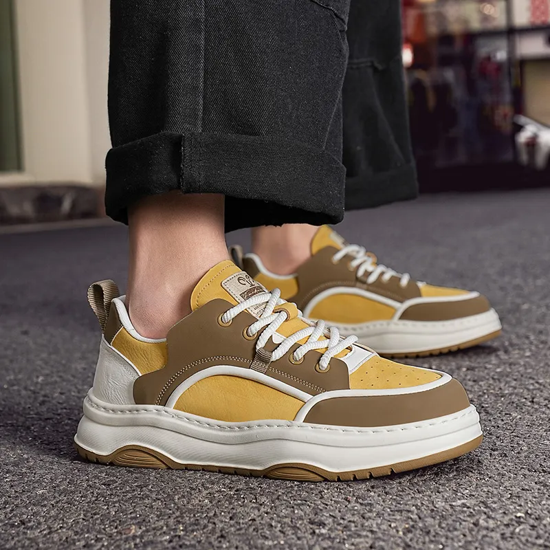 KYMOOU Anti Slip And Wear Resistant Breathable Low Top Skateboard Shoes Men's-10