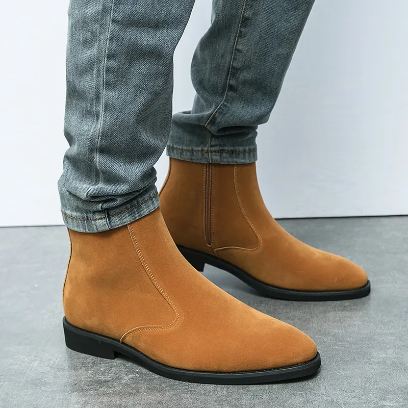 KYMOOU Short Chelsea Boots Men's-4