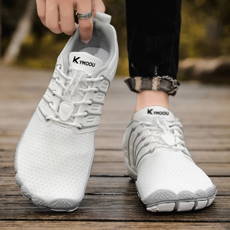 KYMOOU Anti-Slip Wear-Resistant Breathable Quick Dry Low-Top Outdoor Shoes Unisex-15