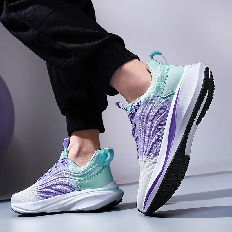 KYMOOU Cushioning Coverage Lightweight Breathable Slip Resistant Low Top Running Shoes Men's-8