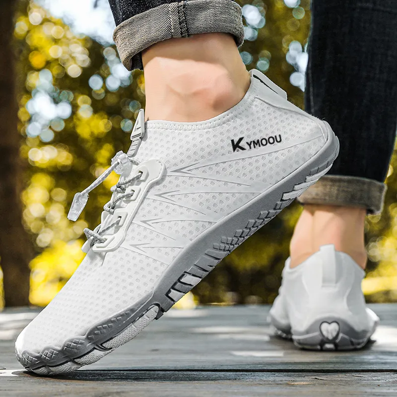 KYMOOU Slip Resistant, Breathable, Quick Dry, Lightweight Low Top Outdoor Shoes Unisex-6