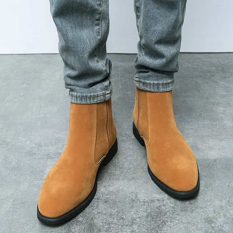 KYMOOU Short Chelsea Boots Men's-5
