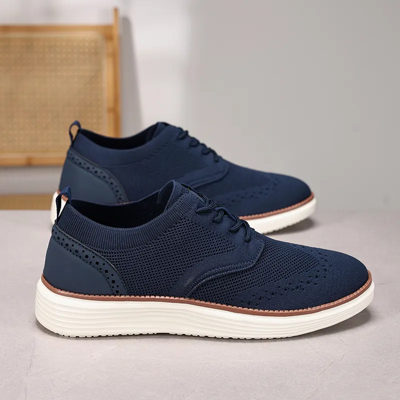 KYMOOU Shock Absorbers Slip Resistant Breathable Low Top Casual Shoes Men's-29