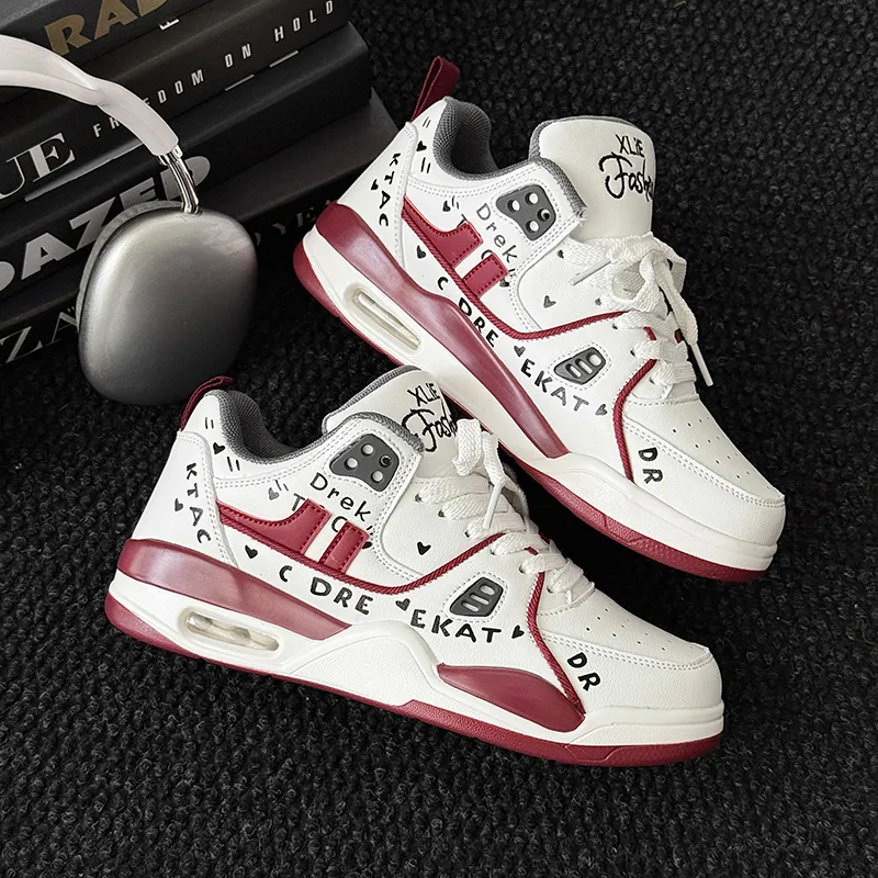 KYMOOU Slip Resistant Cushioning And Breathable Low Top Skateboard Shoes Unisex-3