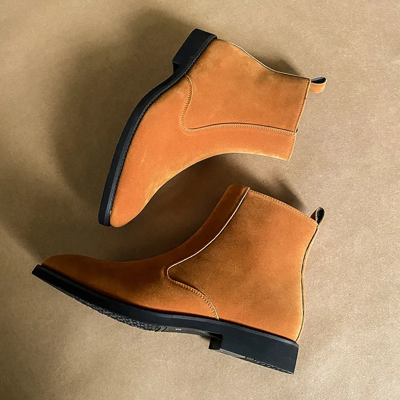 KYMOOU Short Chelsea Boots Men's-1