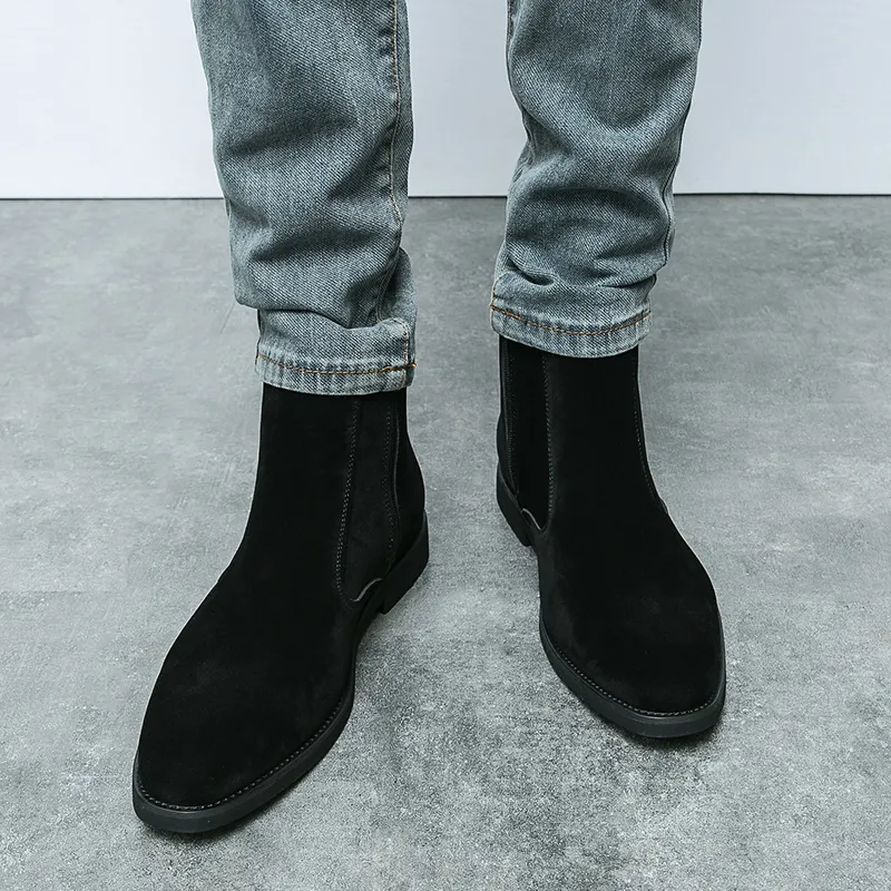 KYMOOU Short Chelsea Boots Men's-9