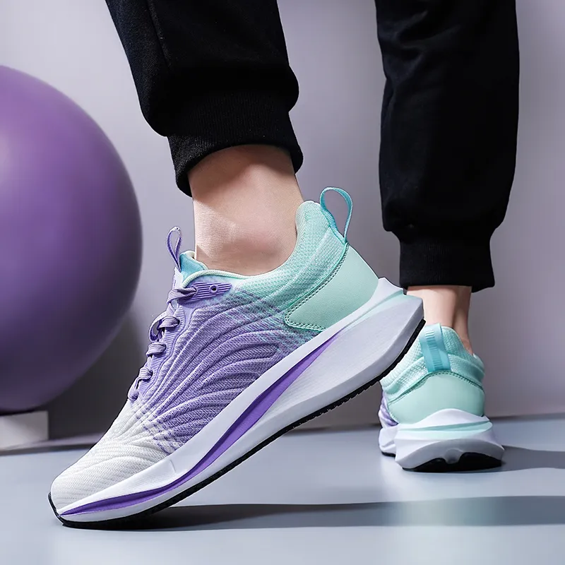 KYMOOU Cushioning Coverage Lightweight Breathable Slip Resistant Low Top Running Shoes Men's-9