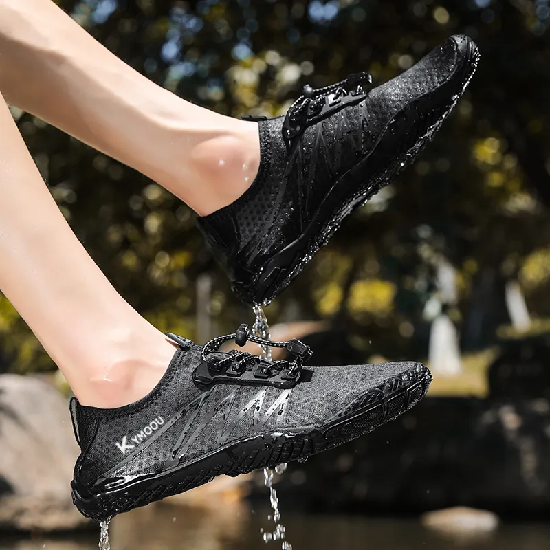 KYMOOU Slip Resistant, Breathable, Quick Dry, Lightweight Low Top Outdoor Shoes Unisex-15