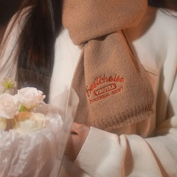Classmate Yang Knit Scarves Unisex-1