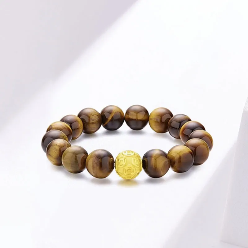 KING TAI SANG Gold Bracelet Unisex-3