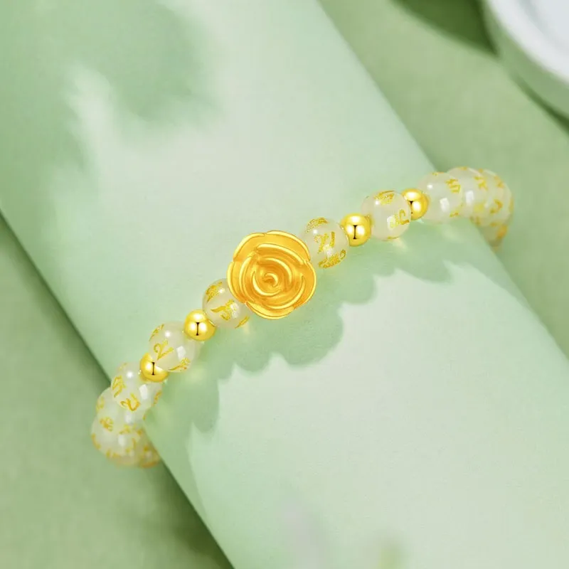 KING TAI SANG Gold Bracelet Unisex-2