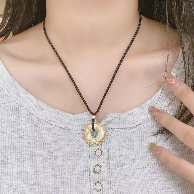 KING TAI SANG 999 Fine Silver Necklaces Unisex-5
