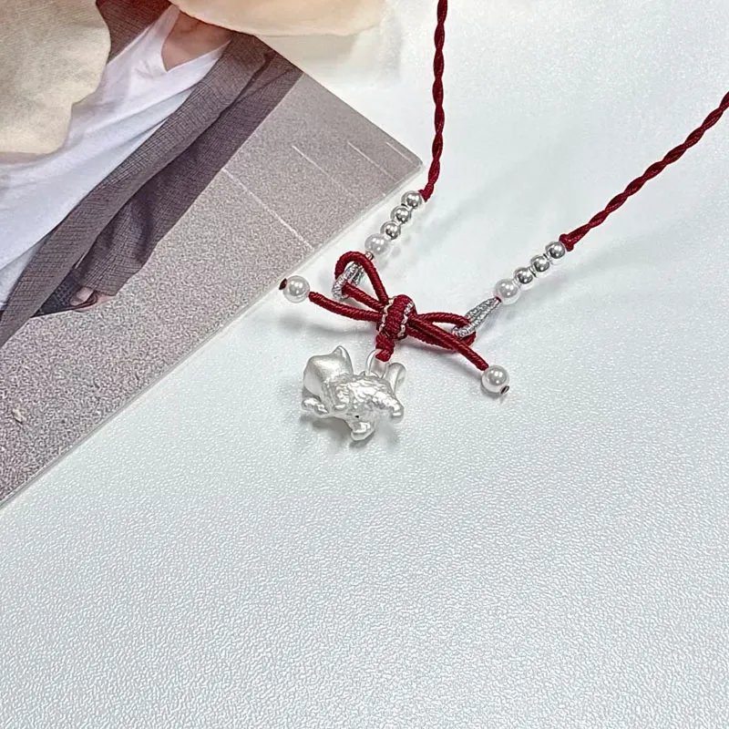KING TAI SANG 999 Fine Silver Necklaces Unisex-1