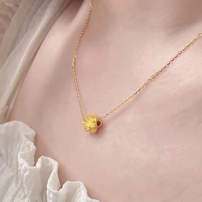 KING TAI SANG 999 Necklaces Unisex-5