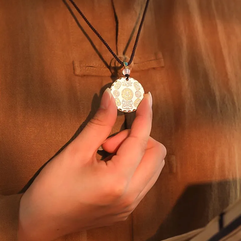 KING TAI SANG S999 Fine Silver Necklaces Unisex-7