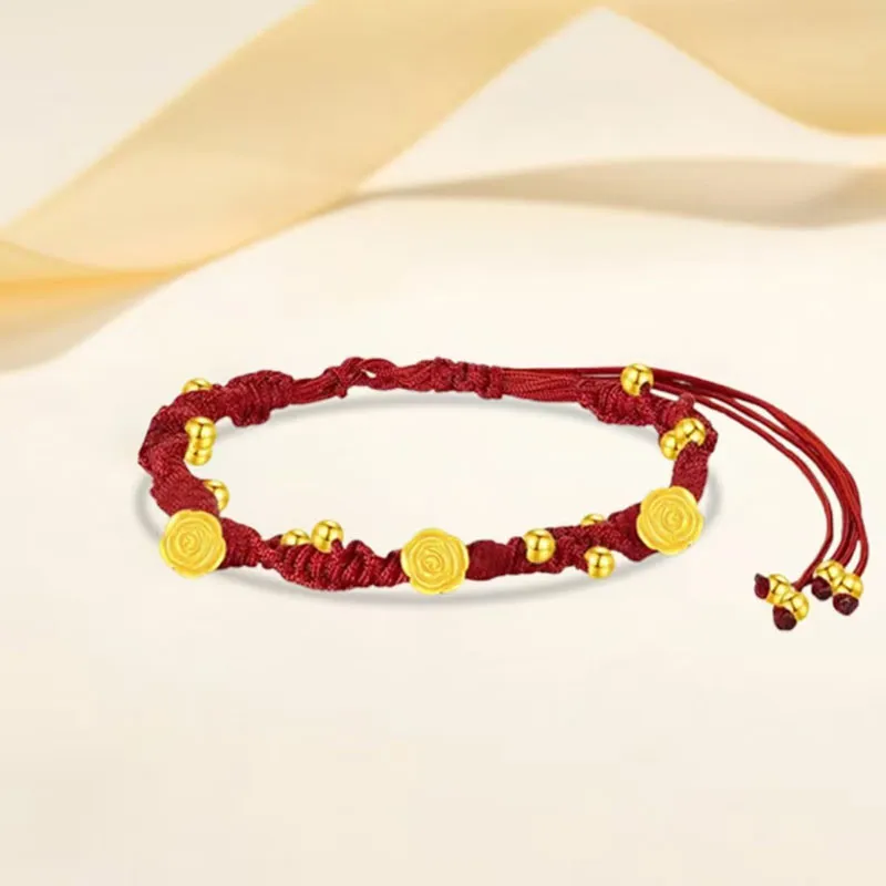 KING TAI SANG Gold Bracelet Unisex-3