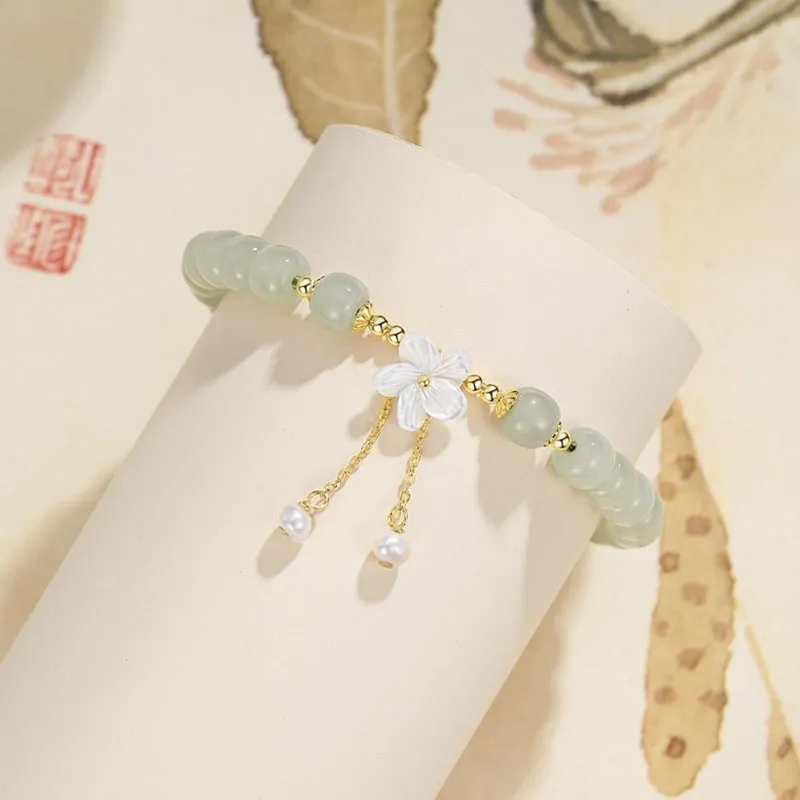 KING TAI SANG Chalcedony Jade Bracelets Unisex-3
