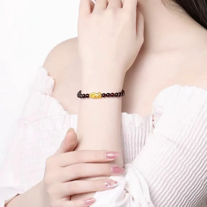 KING TAI SANG Gold Bracelet Unisex-5