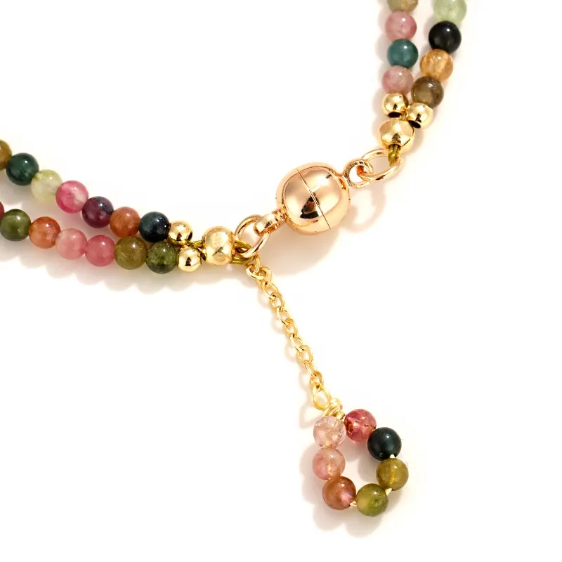 KING TAI SANG Tourmaline Bracelets Unisex-3